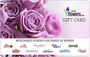 1-800-Flowers.com gift card