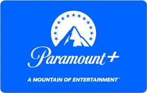 Paramount+ gift card