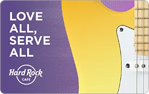 Hard Rock Cafe gift card